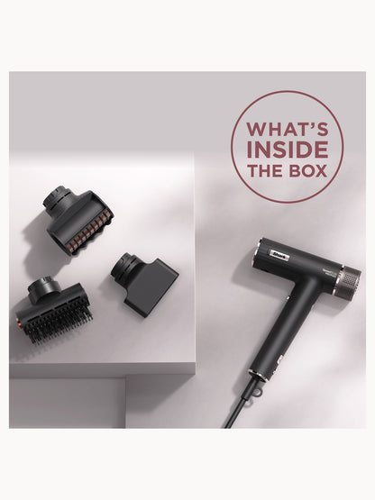 SHARK Beauty SpeedStyle Pro 3-in-1 High-Velocity Hair Dryer System for Straight and Wavy Hair - Application