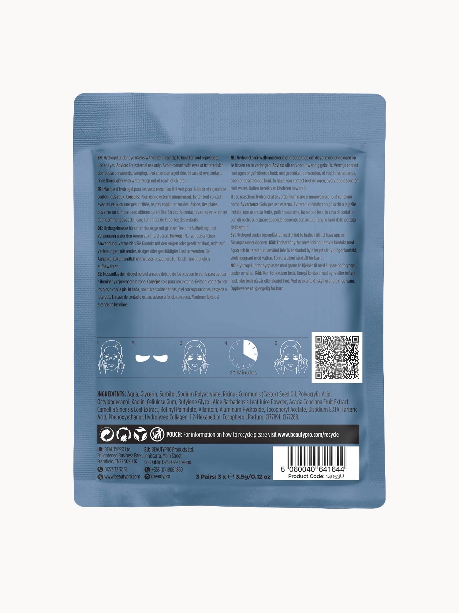 BEAUTYPRO Eye Therapy Under Eye Mask - Image 10