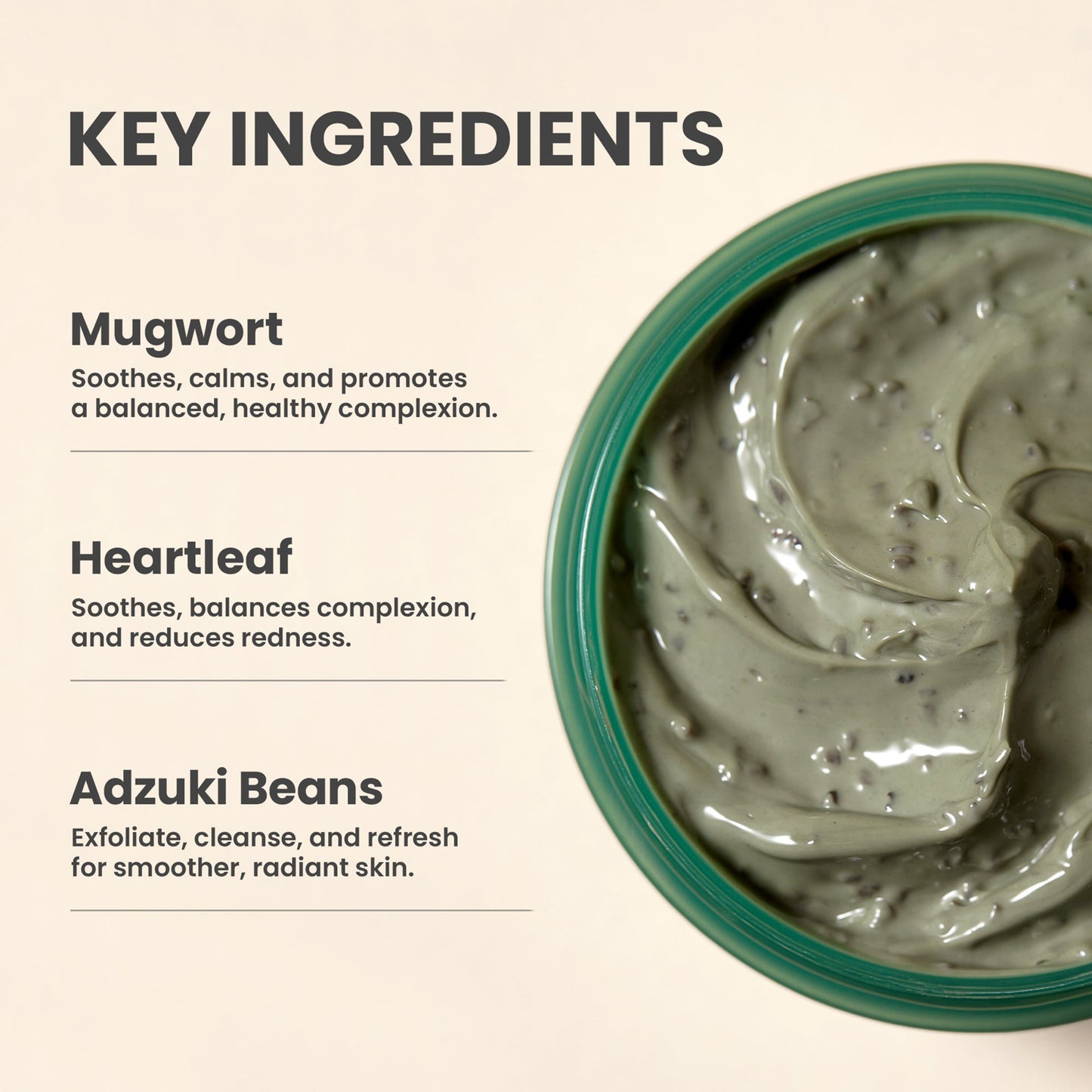 AXIS-Y Mugwort Pore Clarifying Wash Off Pack - Application