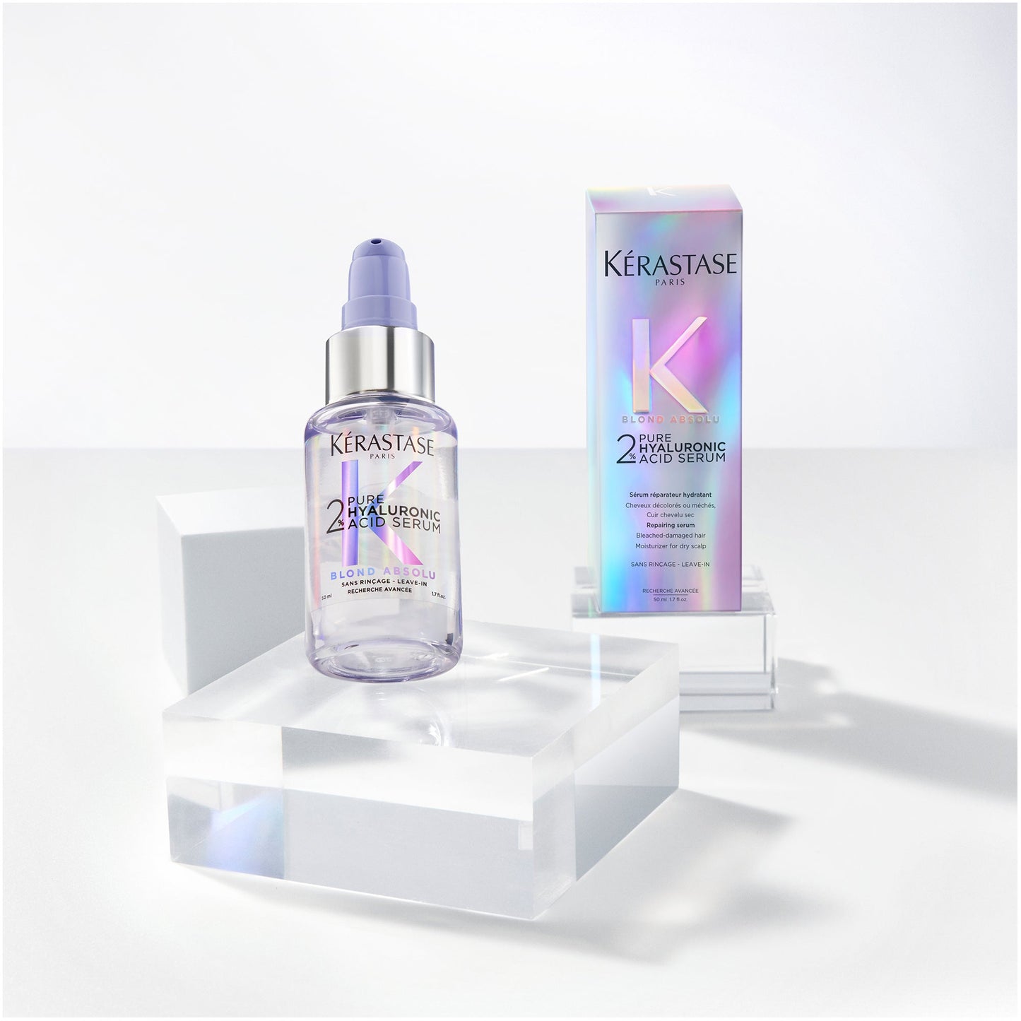 Kérastase Blond Absolu 2% Pure Hyaluronic Acid Scalp and Hair Serum - Image 8