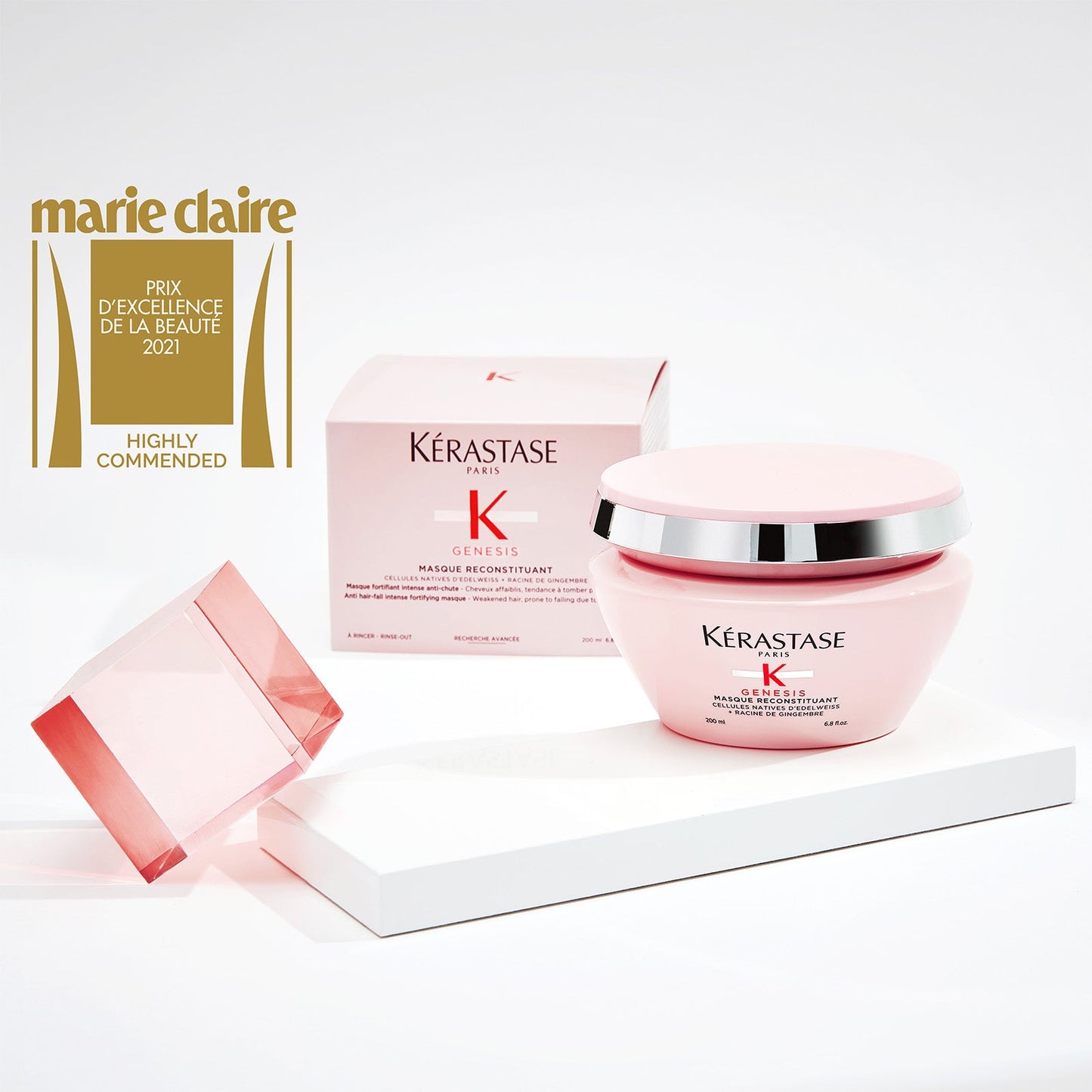 Kérastase Genesis Masque Reconstituant Hair Mask - Application