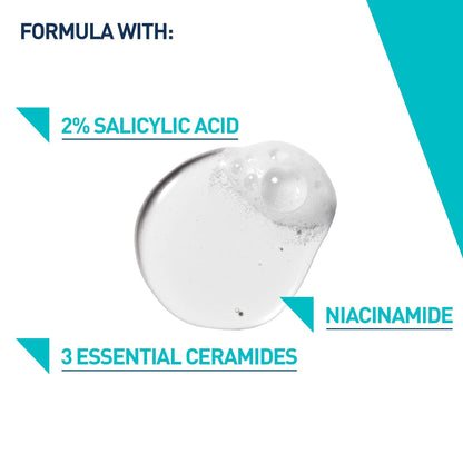 CeraVe Blemish Control Face Cleanser with 2% Salicylic Acid & Niacinamide - Image 4
