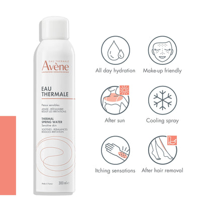 Avène Thermal Spring Water Spray - Application