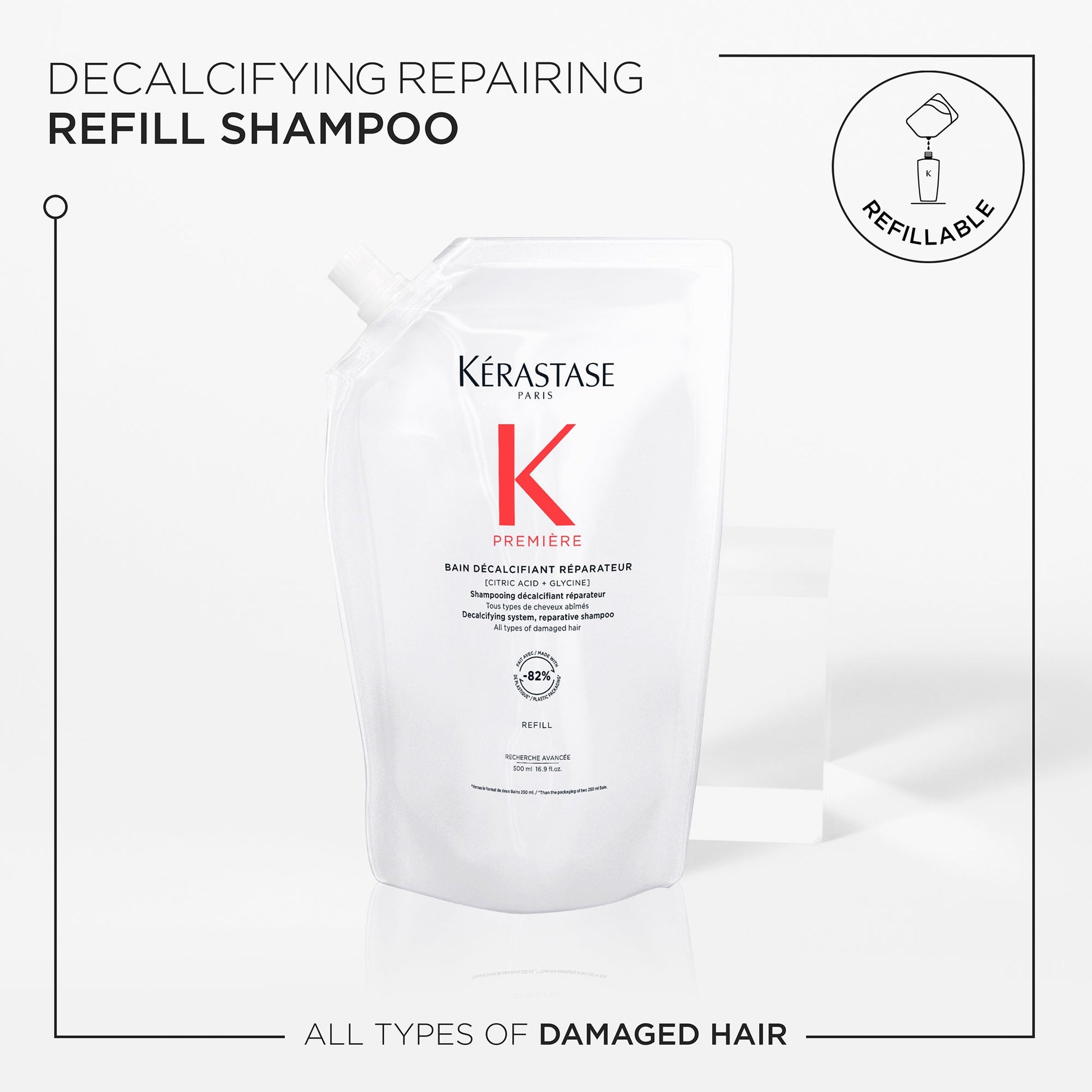 Kérastase Première Shampoo Decalcifying & Repairing Refill Pouch - Product Details