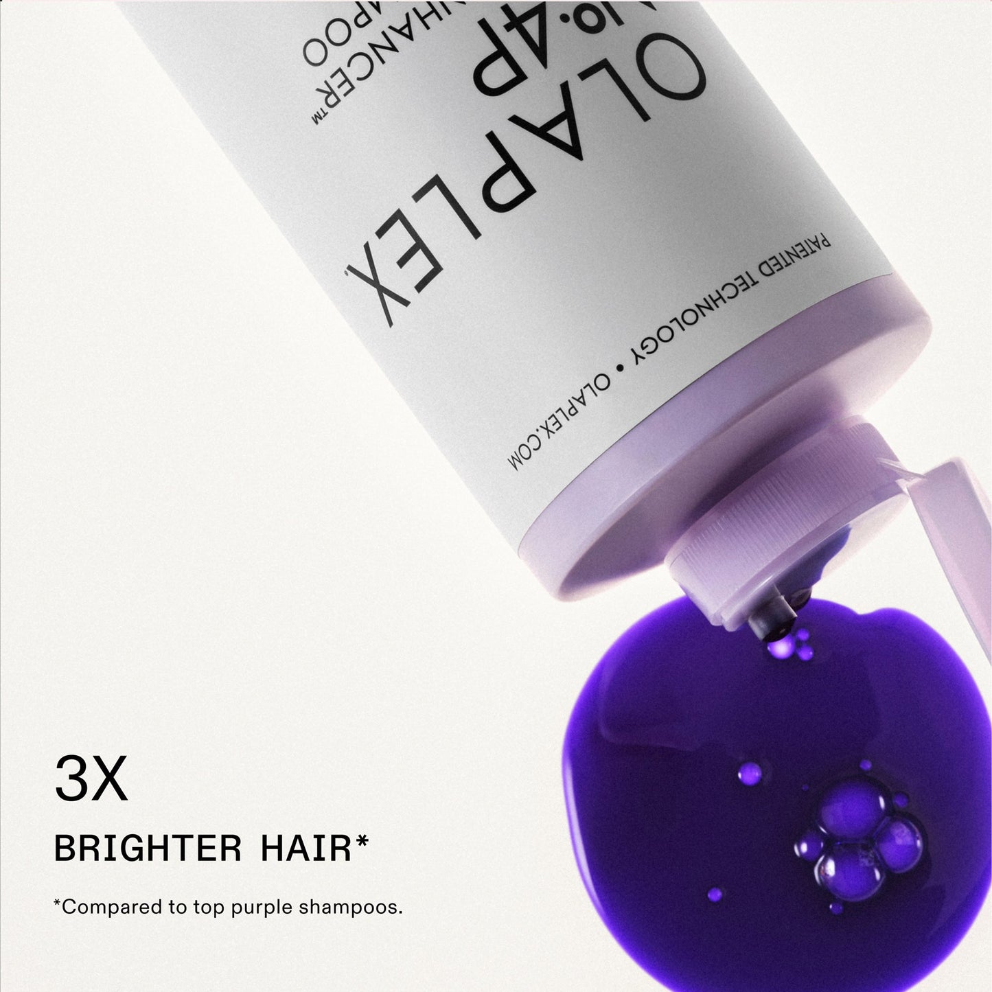 Olaplex No.4P Blonde Hair Hydrating and Brightening Purple Toning Shampoo - Image 4