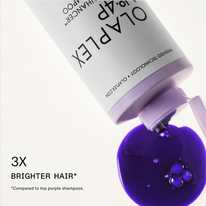 Olaplex No.4P Blonde Hair Hydrating and Brightening Purple Toning Shampoo - Image 4