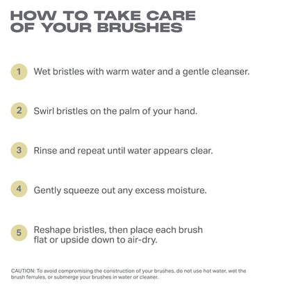 Morphe Buttery Blends 6- Piece Travel Brush Set - Image 6