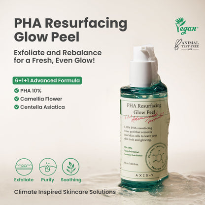 AXIS-Y PHA Resurfacing Glow Peel - Product Details