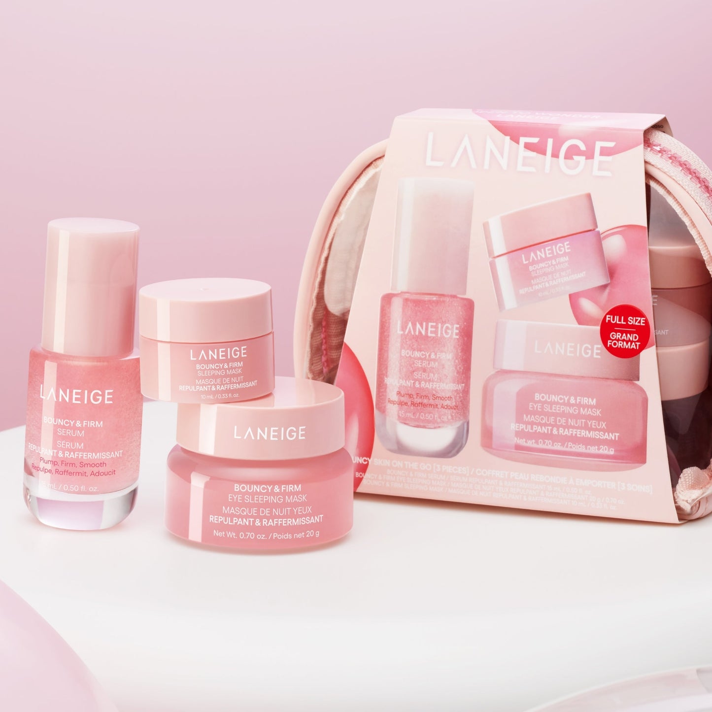 LANEIGE Bouncy Skin on the go Set - Image 6