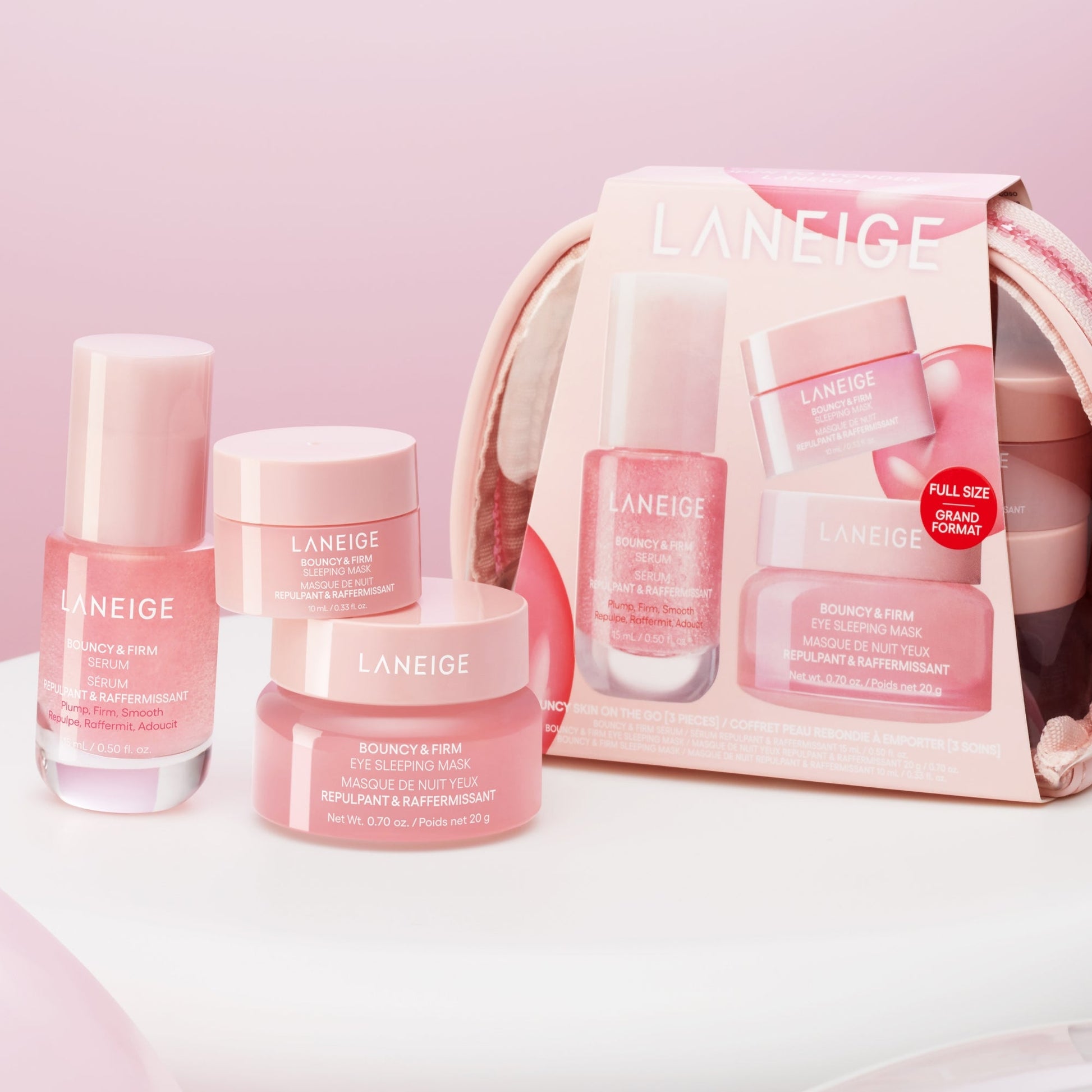 LANEIGE Bouncy Skin on the go Set - Image 6