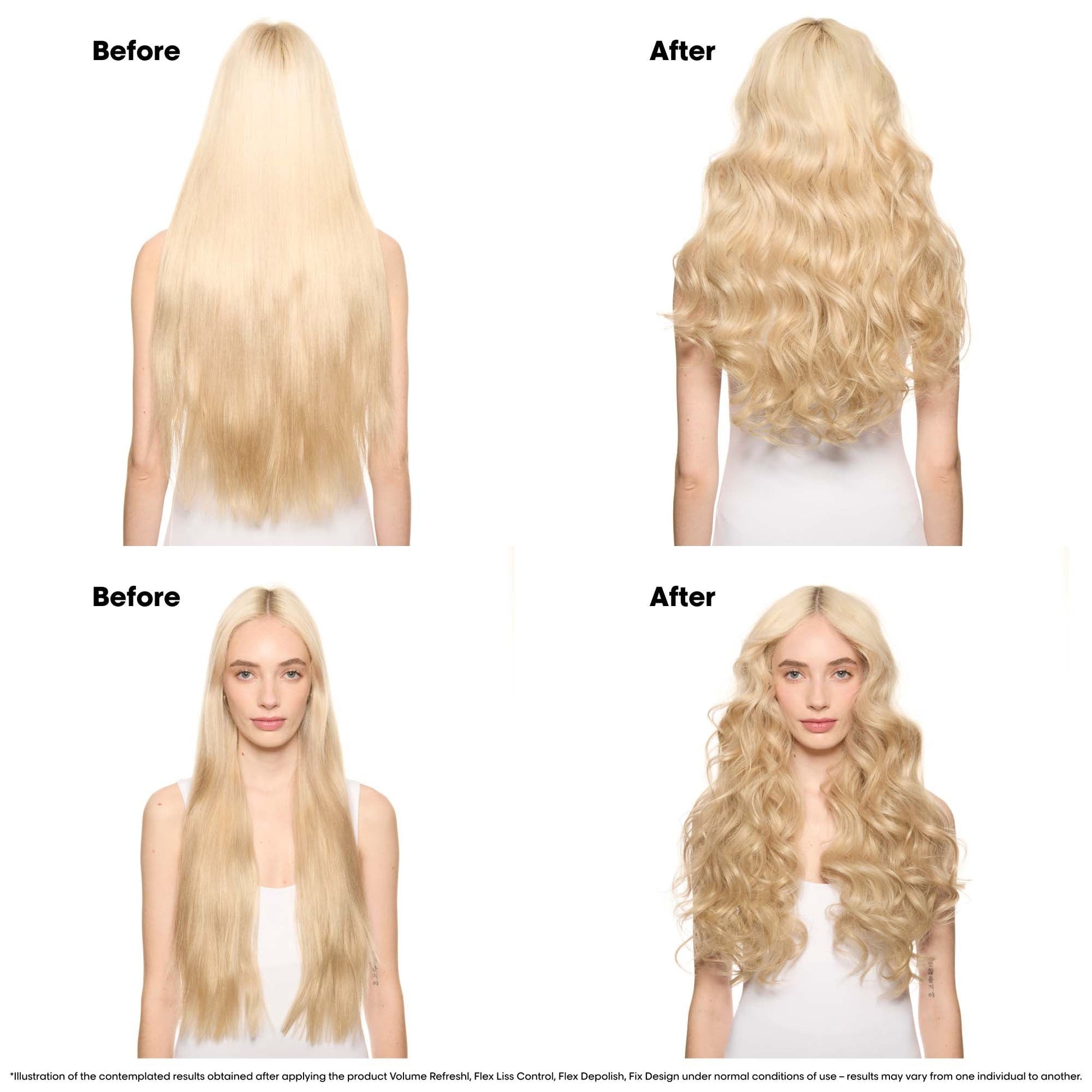 L'Oréal Professionnel Tecni.ART Flex Pli Thermo Modelling, Volumising Hair Styling Spray - Application