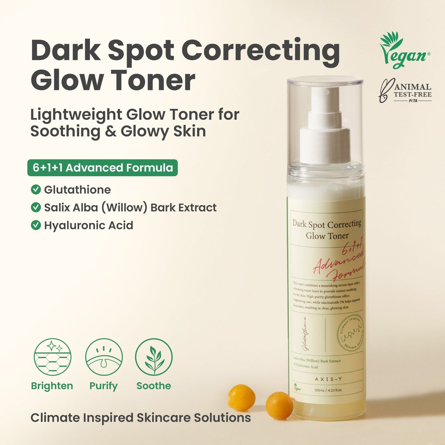 AXIS-Y Dark Spot Correcting Glow Toner - Product Details