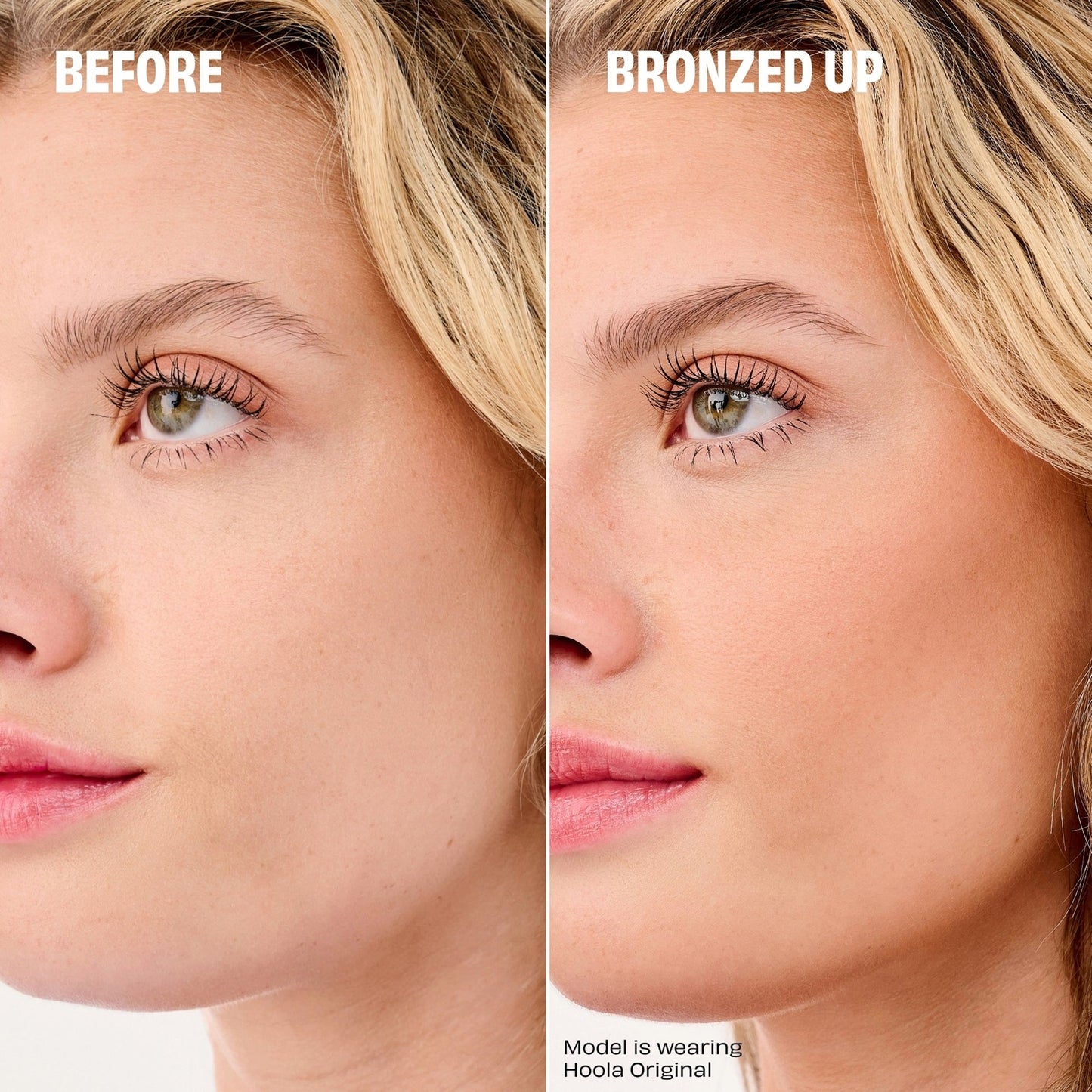 Benefit It’s Glam Time Full-Size Mascara and Mini Blush and Bronzer Gift Set - Application