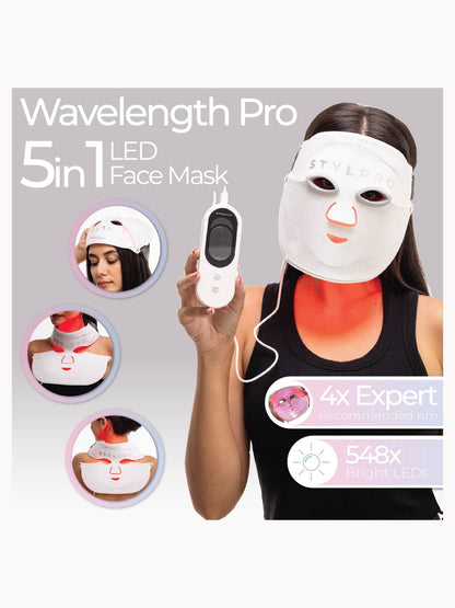 StylPro Wavelength Pro 5-in-1 LED Mask - Product Details