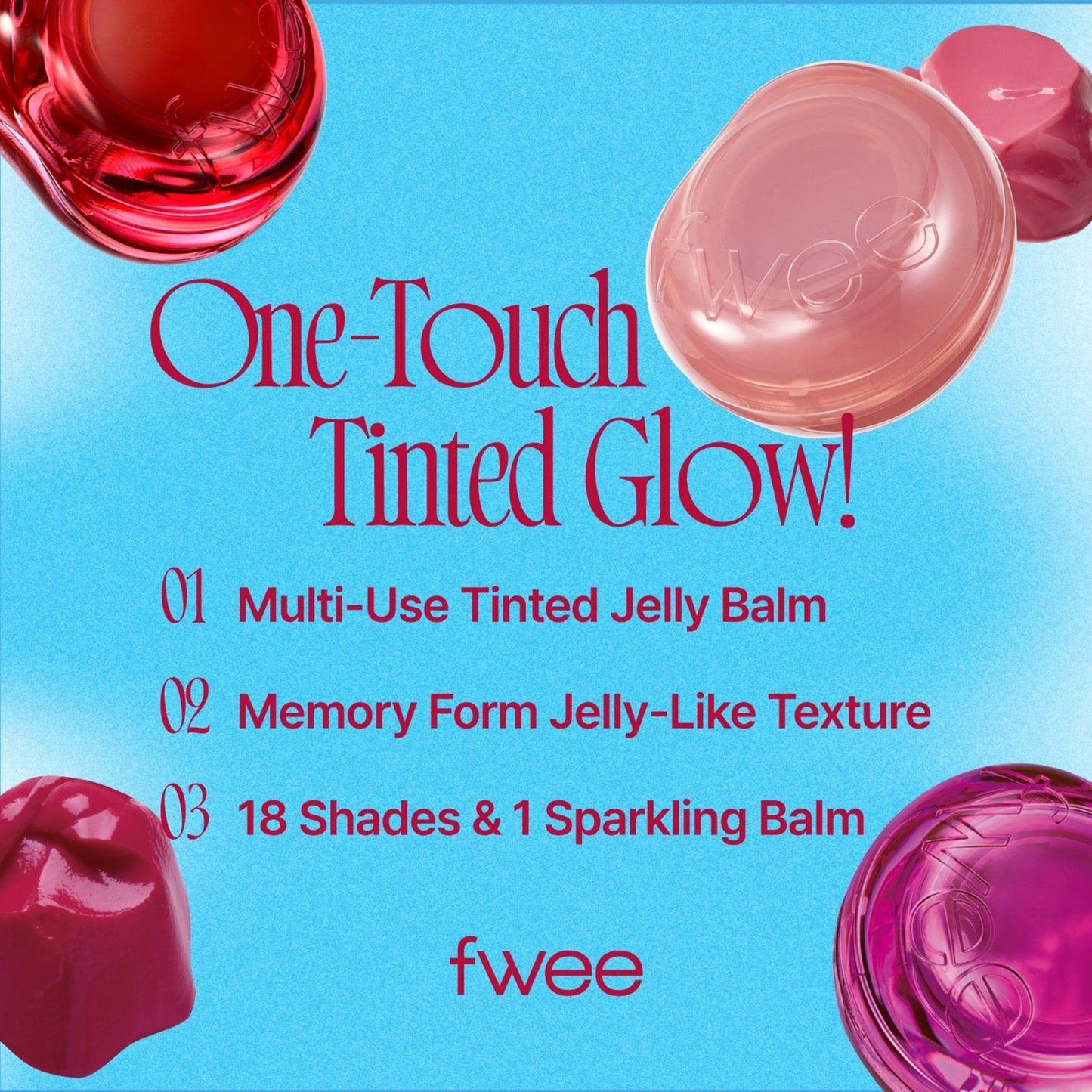 FWEE Lip&Cheek Glowy Jelly Pot - Image 4