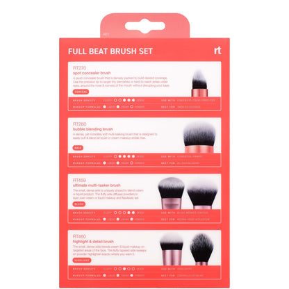 Real Techniques Full Beat Brush Set - Application
