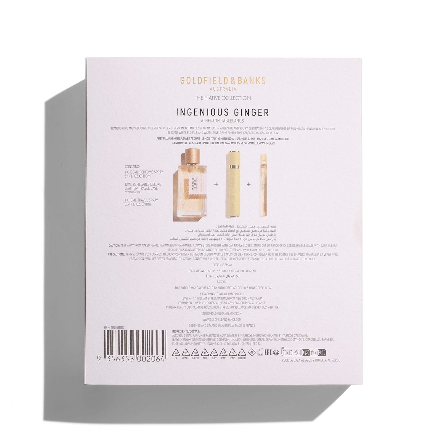 Goldfield & Banks Ingenious Ginger Deluxe Gift Set - Image 5