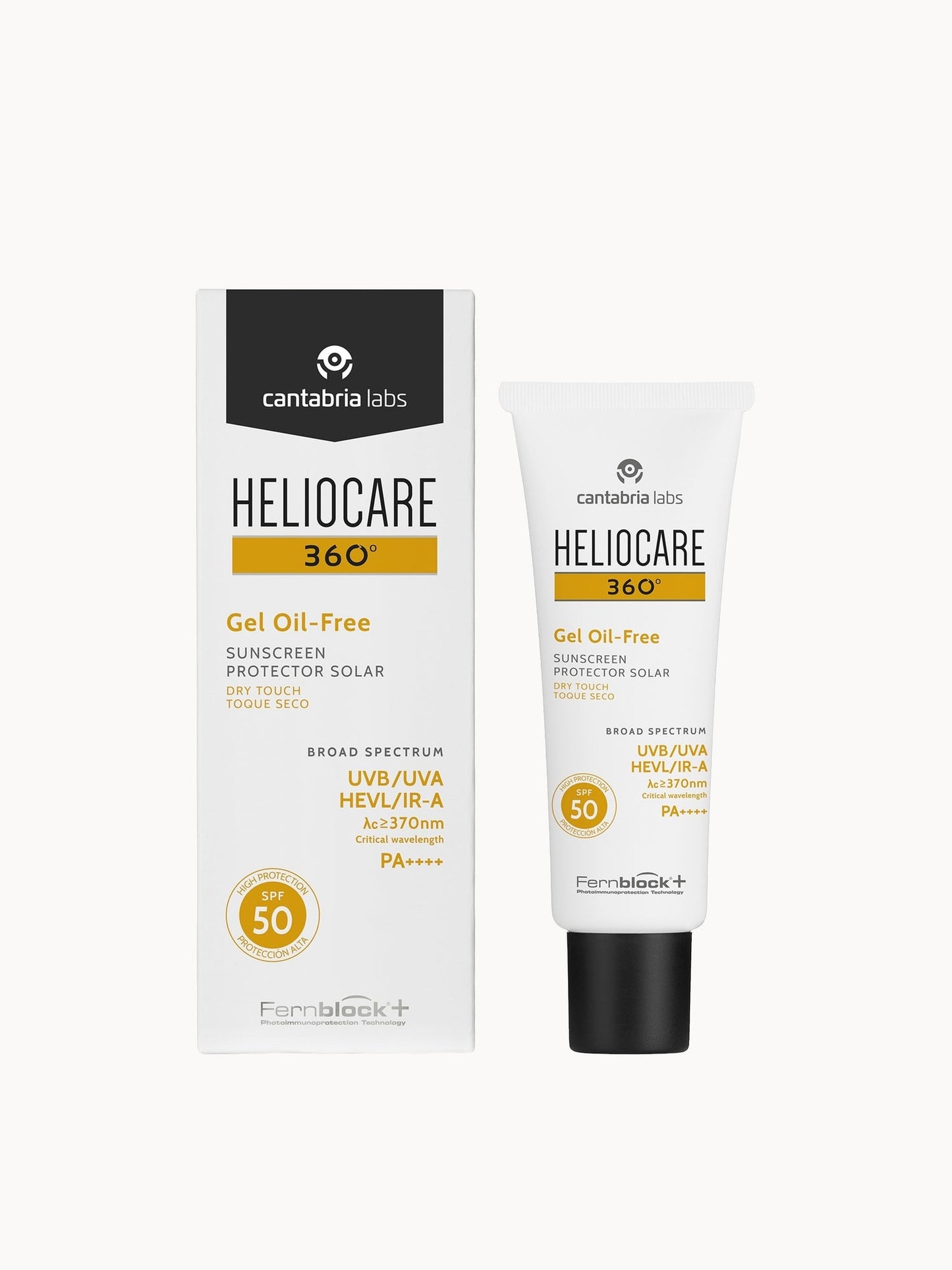 Heliocare 360° Oil-Free Gel Sunscreen Protector Original SPF 50 - Product Details