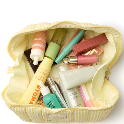 The Flat Lay Co. Marshmallow Flat Lay Makeup Box Bag - Flora - Image 6