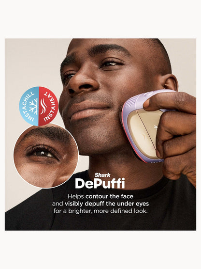 SHARK Beauty FacialPro Glow + Depuffi at Home Facial - Spa Purple - Image 4