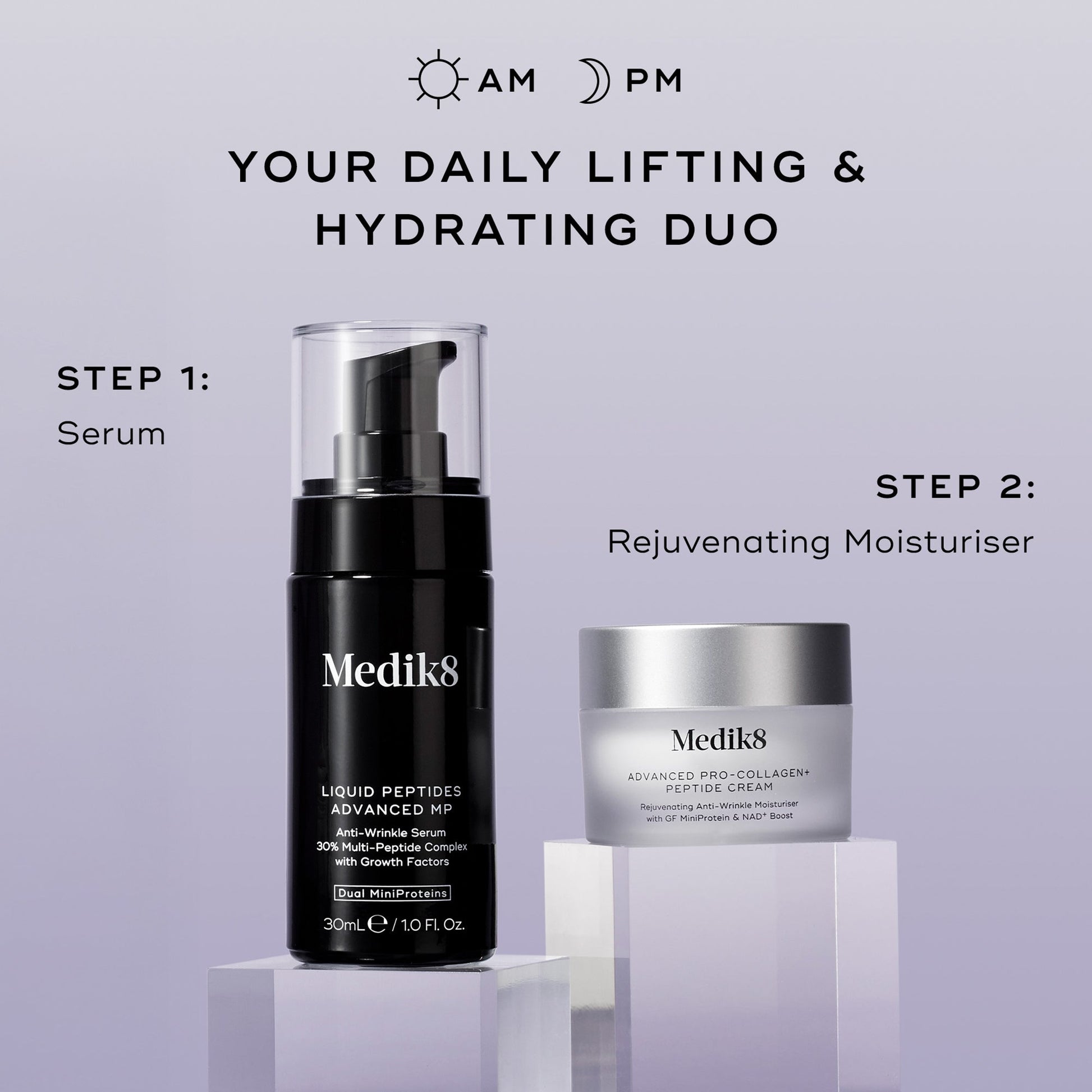 Medik8 Peptide Boosters Set - Application