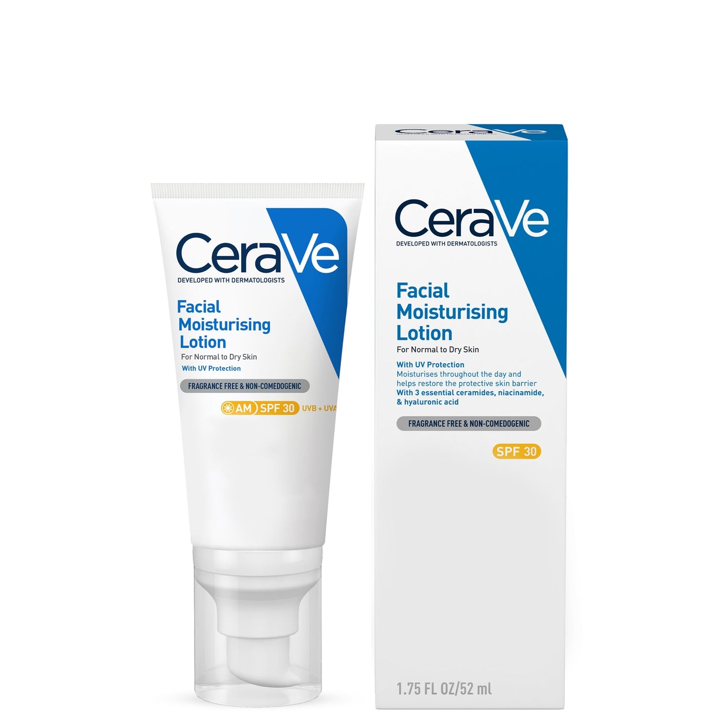 CeraVe AM Facial Moisturising Lotion SPF30