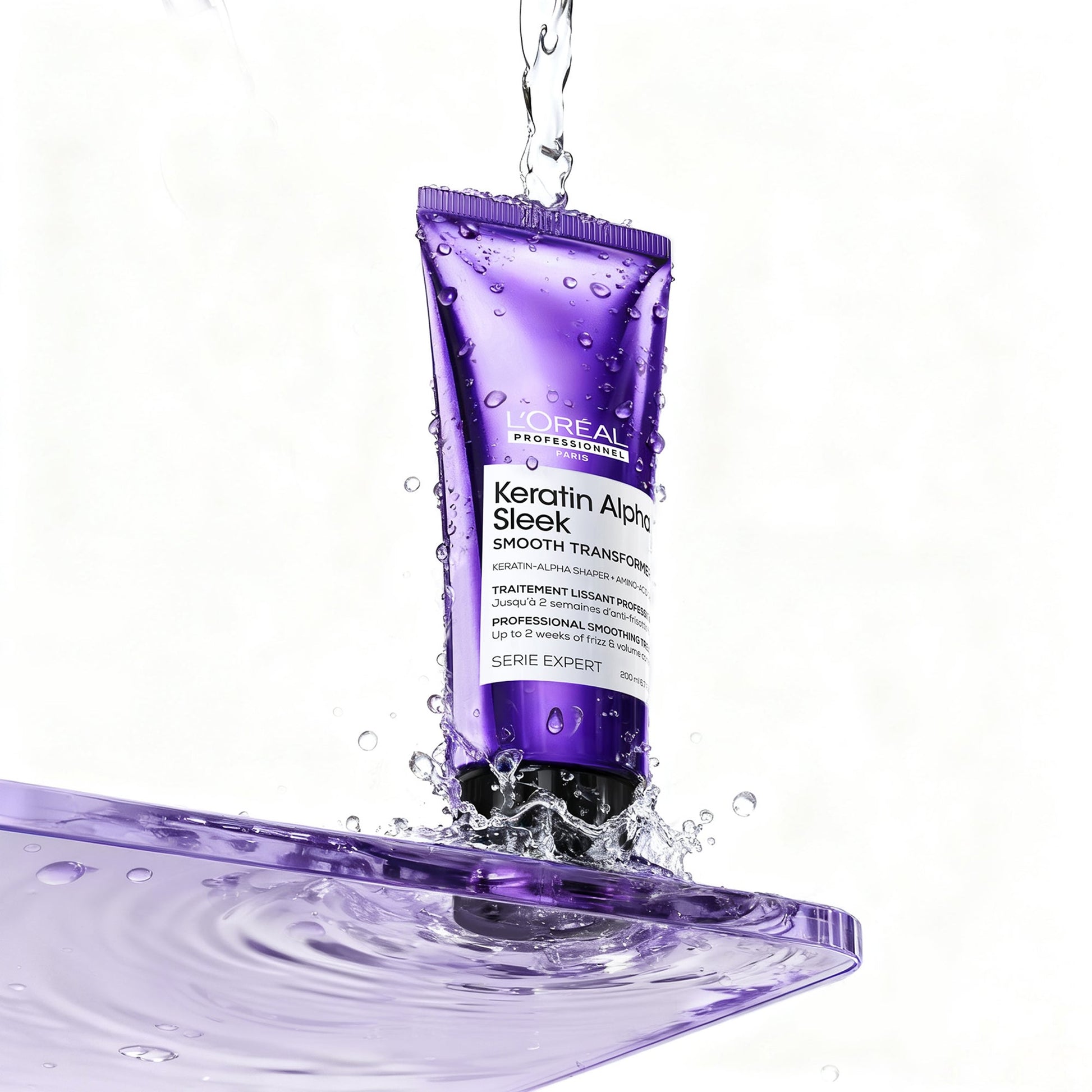L'Oréal Professionnel Keratin Alpha Sleek Smooth Transformer Treatment - Image 7