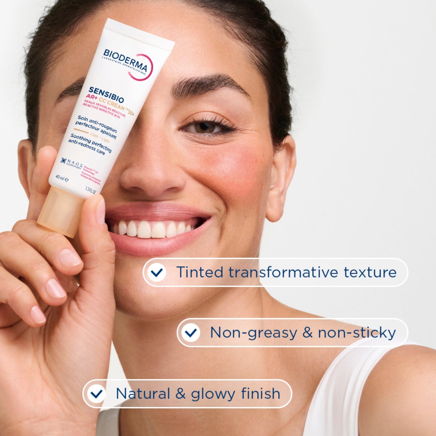 Bioderma Sensibio AR+ CC Cream - Application