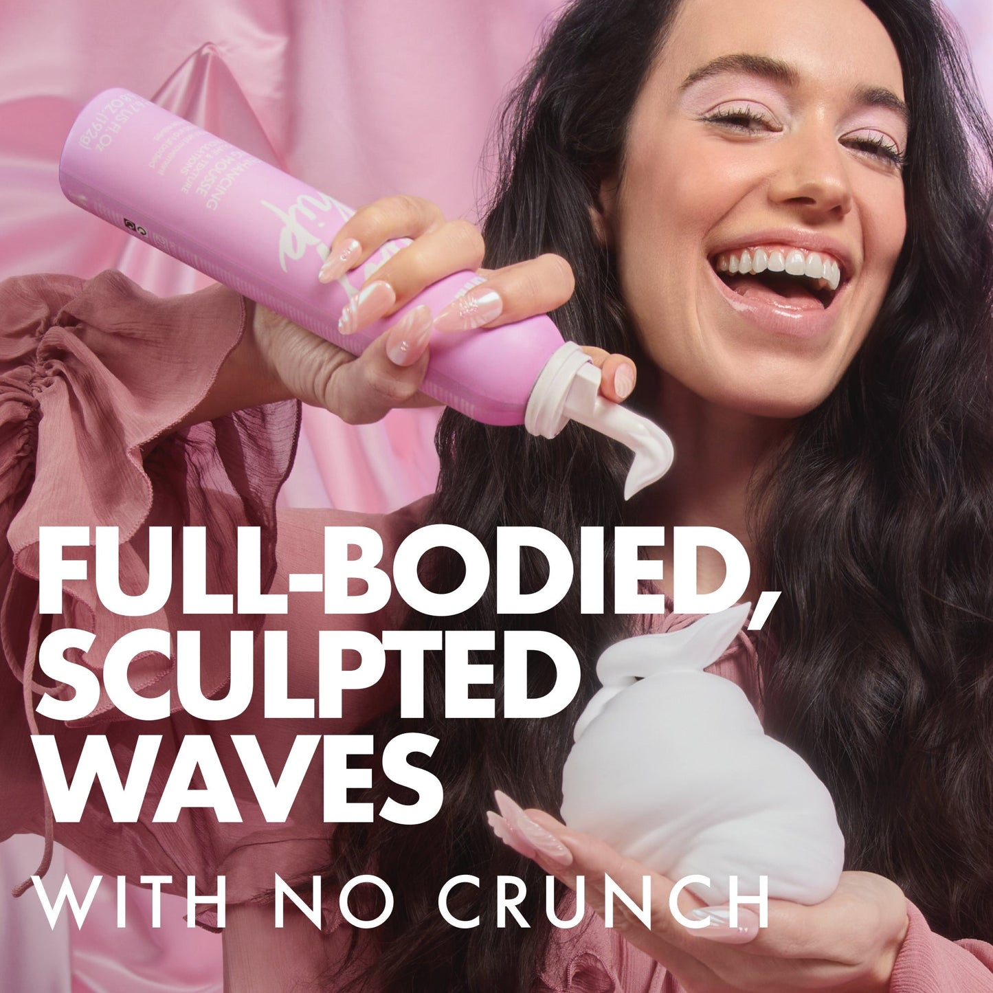 Umberto Giannini Wavy Whip Style Control Mousse - Image 4