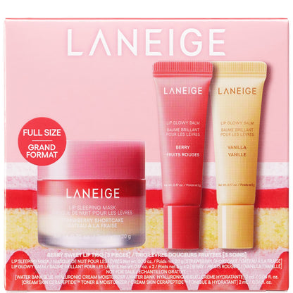 LANEIGE Berry Sweet Lip Trio Set - Product Details