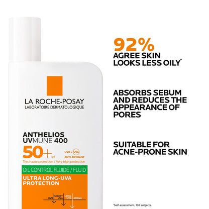 La Roche-Posay Anthelios Oil Control Fluid SPF50+ - Application
