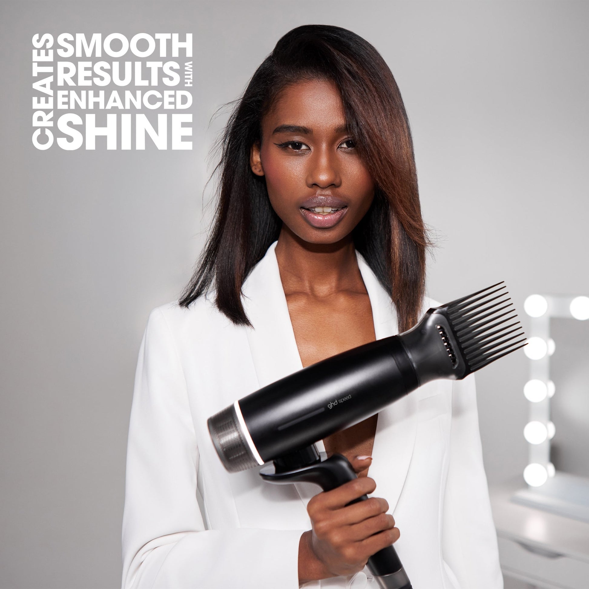 ghd Speed Hair Dryer Comb Nozzle Attachment - Application