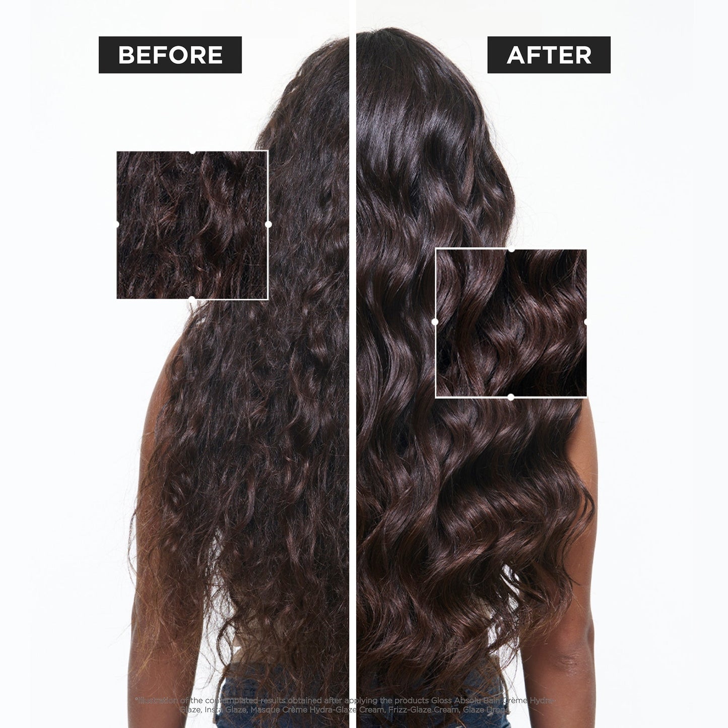 Kérastase Gloss Absolu Frizz-Glaze Cream - Application