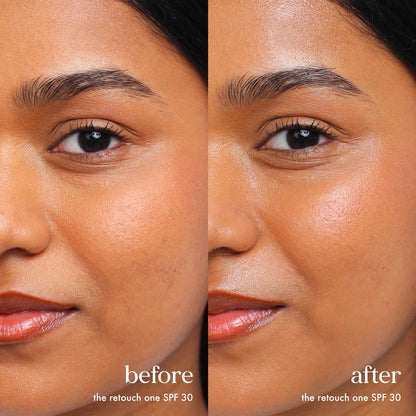 Hello Sunday The Retouch One Reapplication Mist SPF 30 - Application
