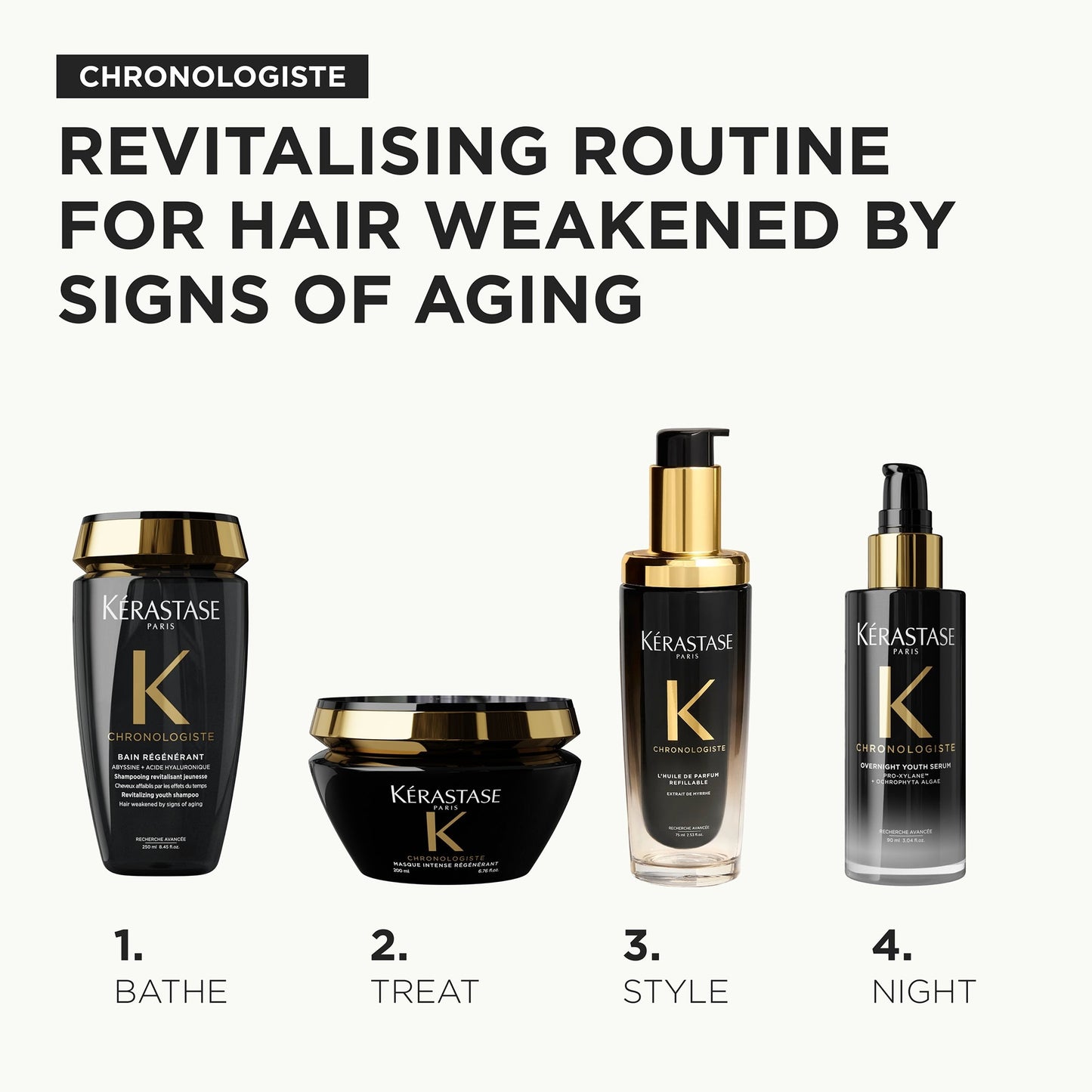 Kérastase Chronologiste Bain Régenerant, Youth Revitalising Shampoo - Image 8