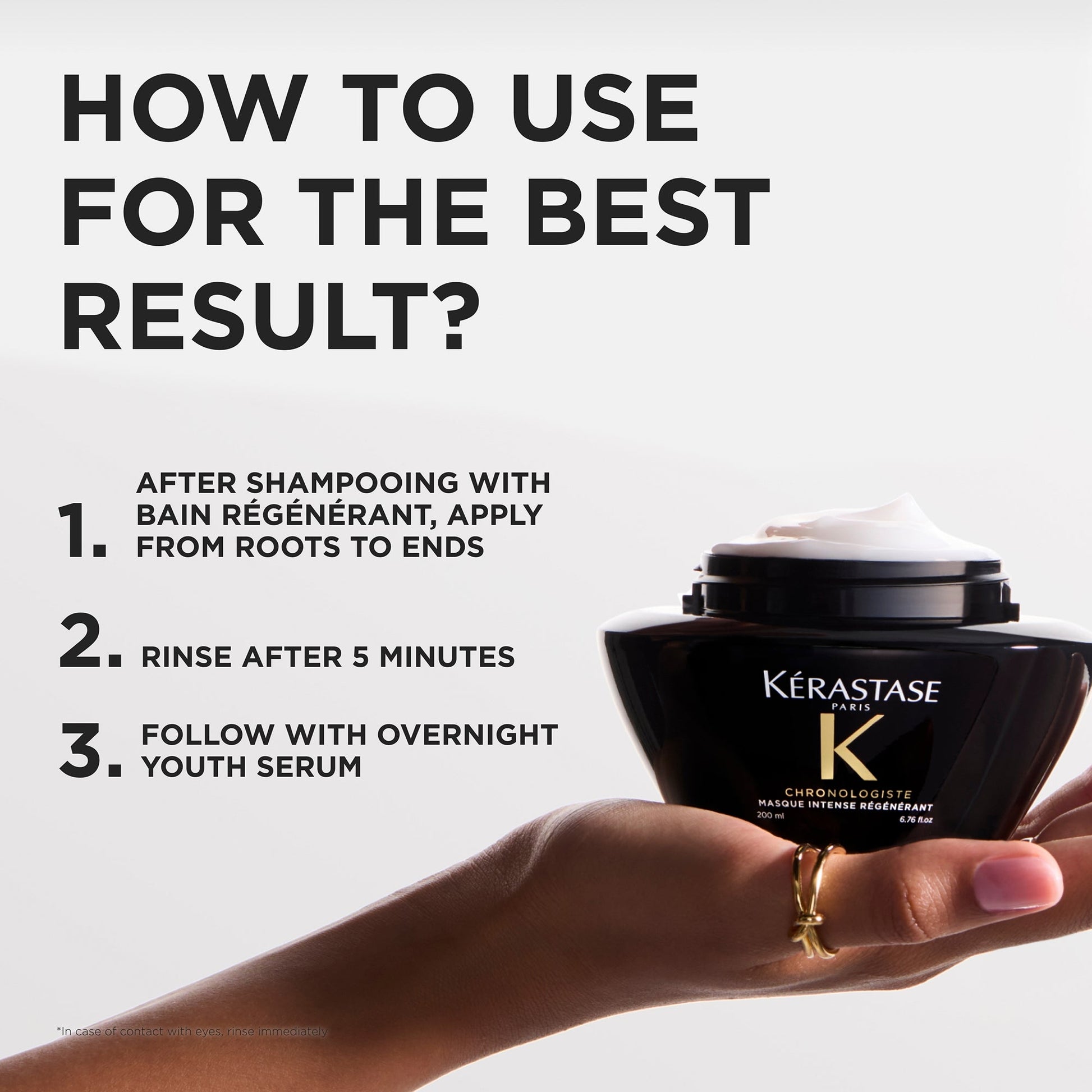 Kérastase Chronologiste Masque Intense Régenerant, Youth Revitalising Mask - Image 6
