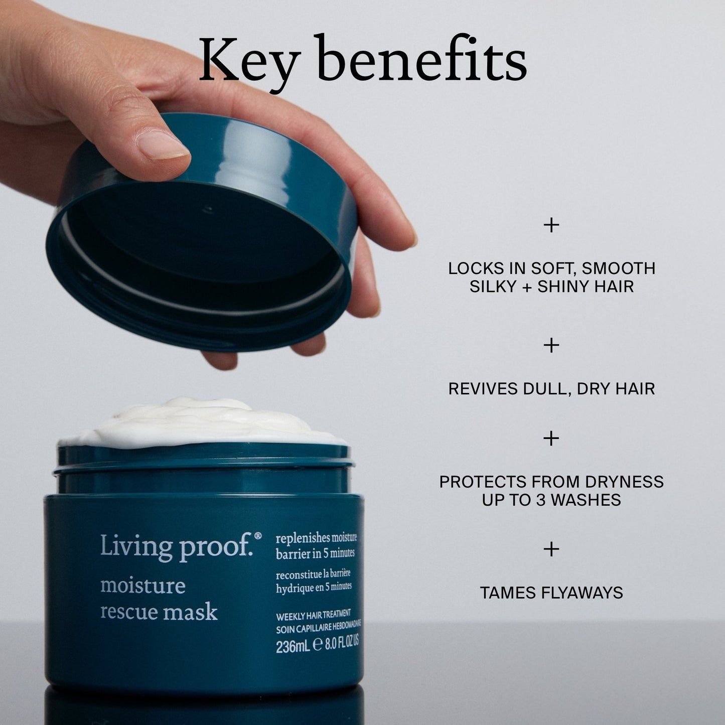 Living Proof Clarifying Detox Shampoo + Moisture Rescue Mask - Image 4