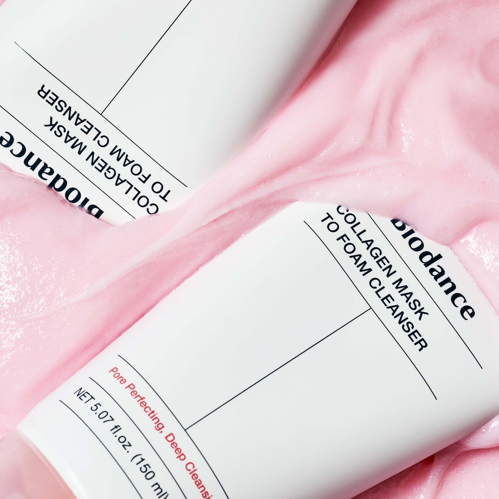 Biodance Collagen Mask to Foam Cleanser - Application