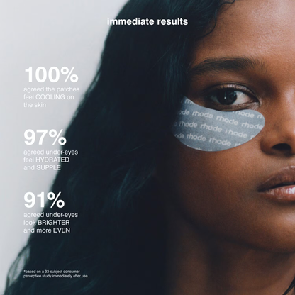 rhode Peptide Eye Prep Depuffing Eye Patches 6 Pack - Image 4