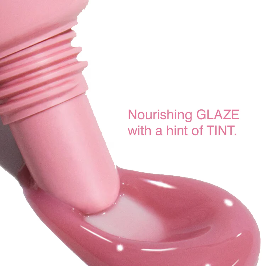 rhode Peptide Lip Tint Nourishing Glaze - Application