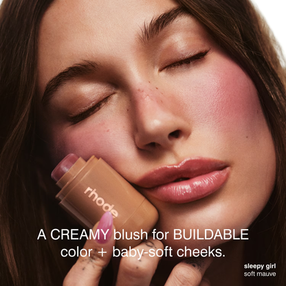 rhode Pocket Blush Buildable Hydrating Cream Blush - Application