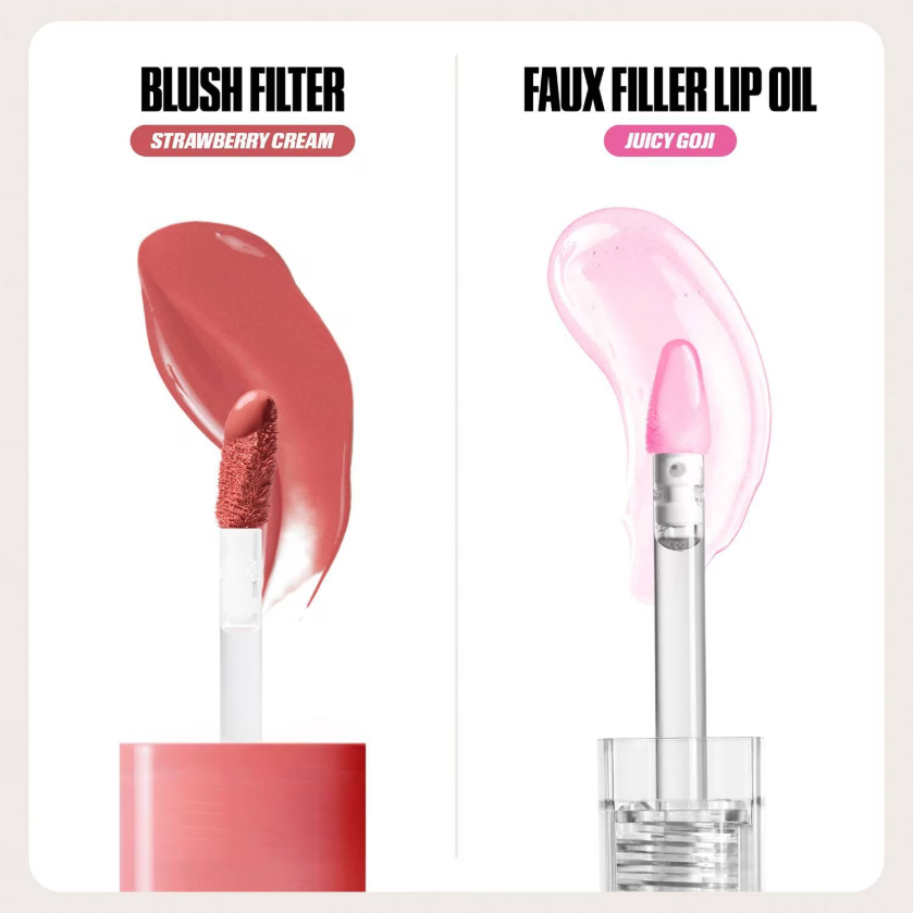 Huda Beauty Cheek & Lip Duo Berries and Cream - Product Details