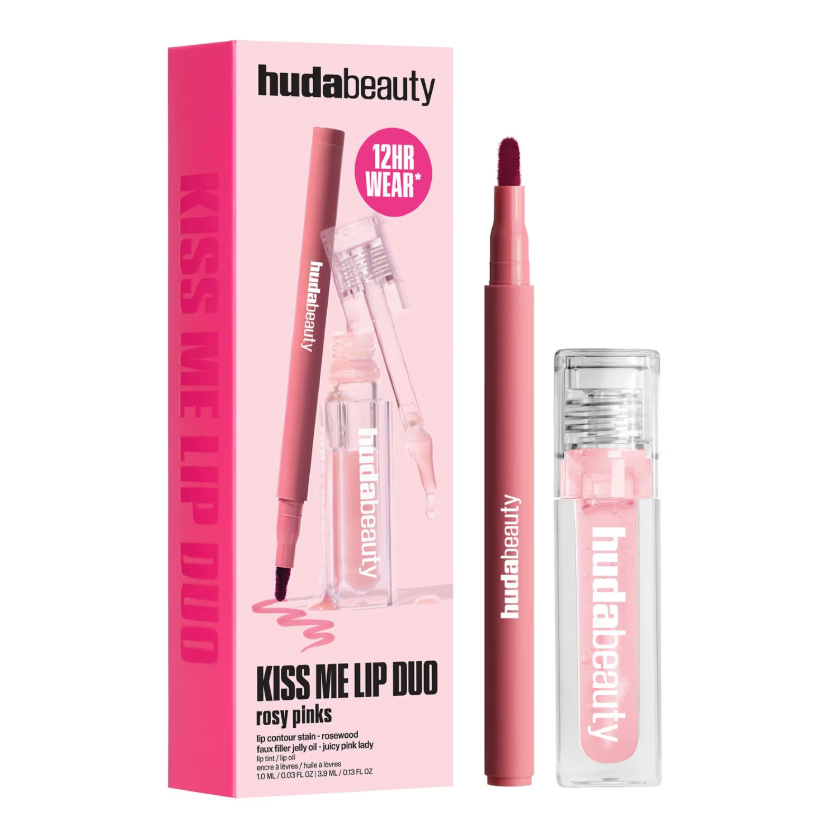 Huda Beauty Kiss Me Lip Duo