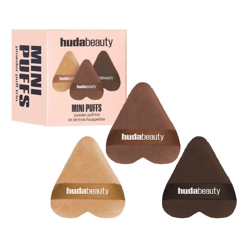 Huda Beauty Accessories Easy Bake Powder Puff Trio Easy Bake Powder