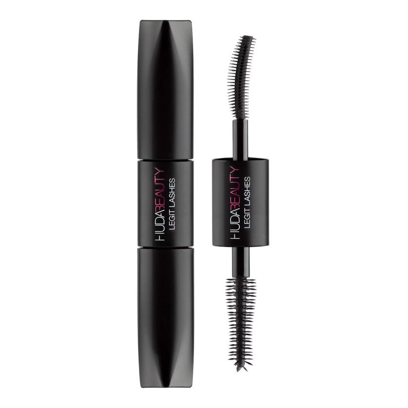 Huda Beauty LEGIT LASHES Double-Ended Volumizing and Lengthening Mascara