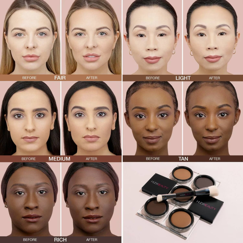 Huda Beauty Tantour Contour & Bronzer Cream - Image 4