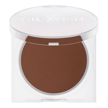 Huda Beauty Glowish Luminous Pressed Powder - Application